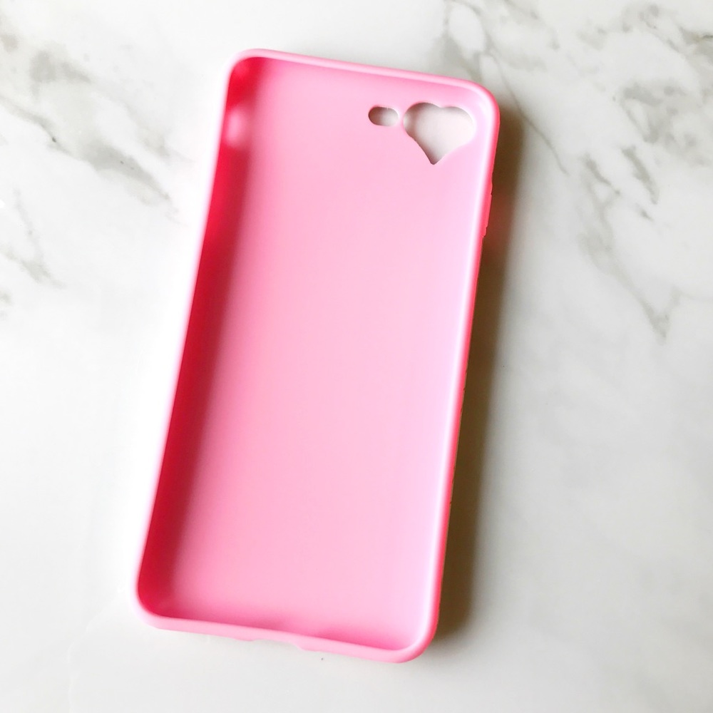 1 LEFT NEW iPhone 7+/8+ SOFT Pink Geometric Case - Picture 3 of 6